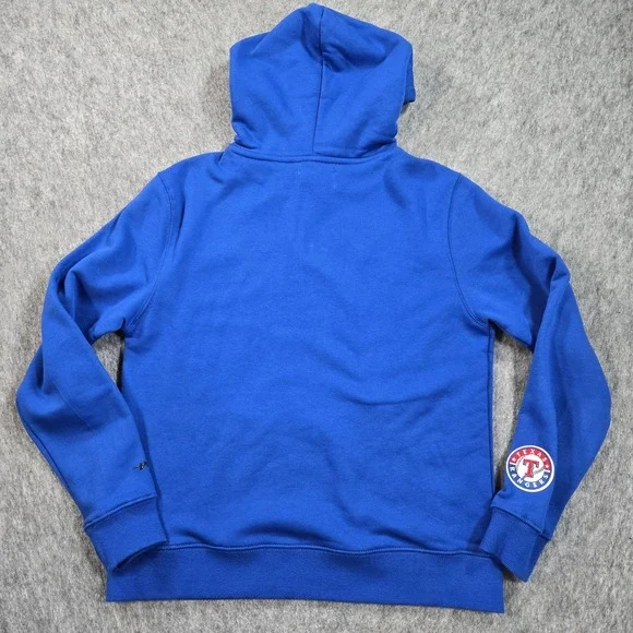 Texas Rangers‎ Hoodie Mens Medium Blue MLB Baseball Pro Standard Pullover Fleece